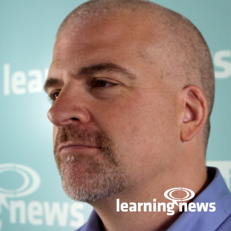 David Kelly, The eLearning Guild, talking to Learning News at LTSF 2019